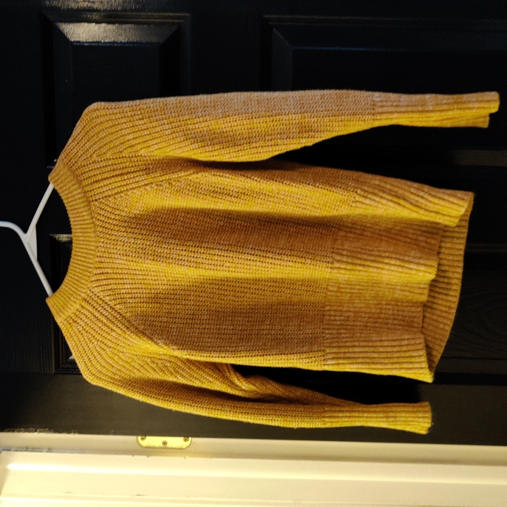 Gold sweater
